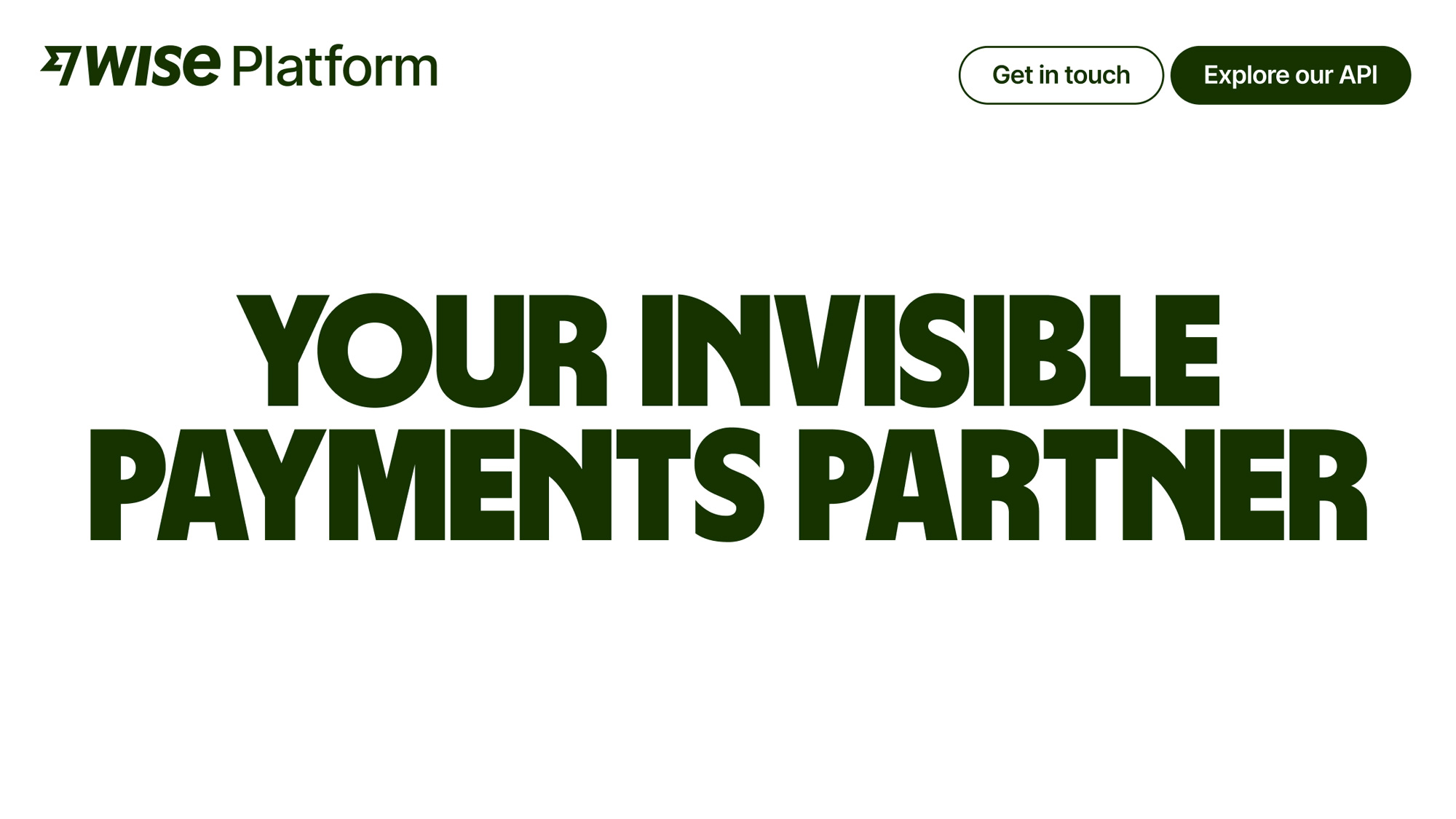 Wise Platform_Invisible Partner